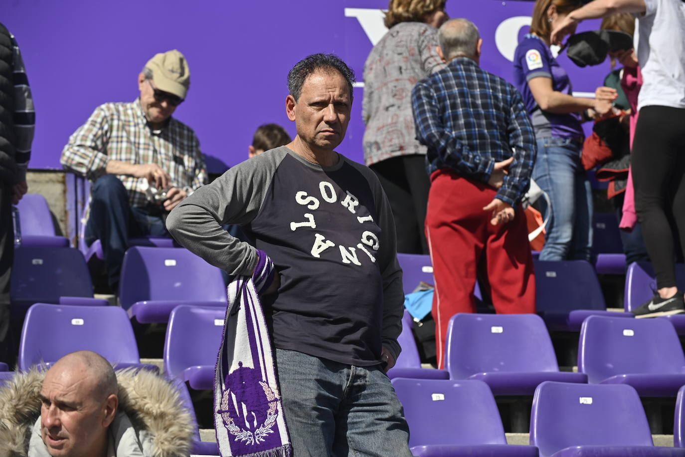 Real Valladolid-Eibar, búscate en la grada