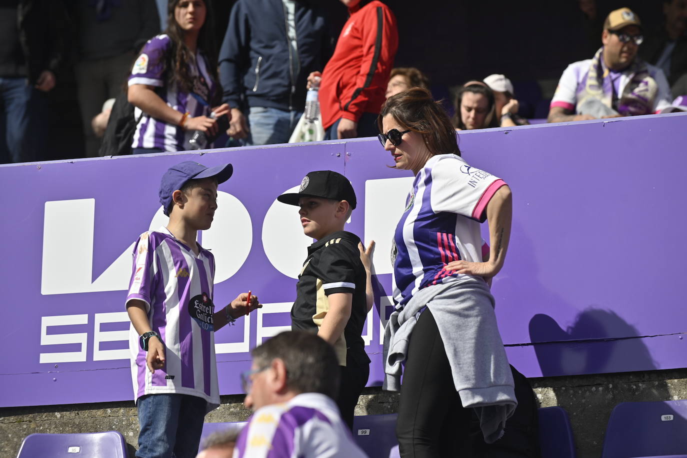 Real Valladolid-Eibar, búscate en la grada