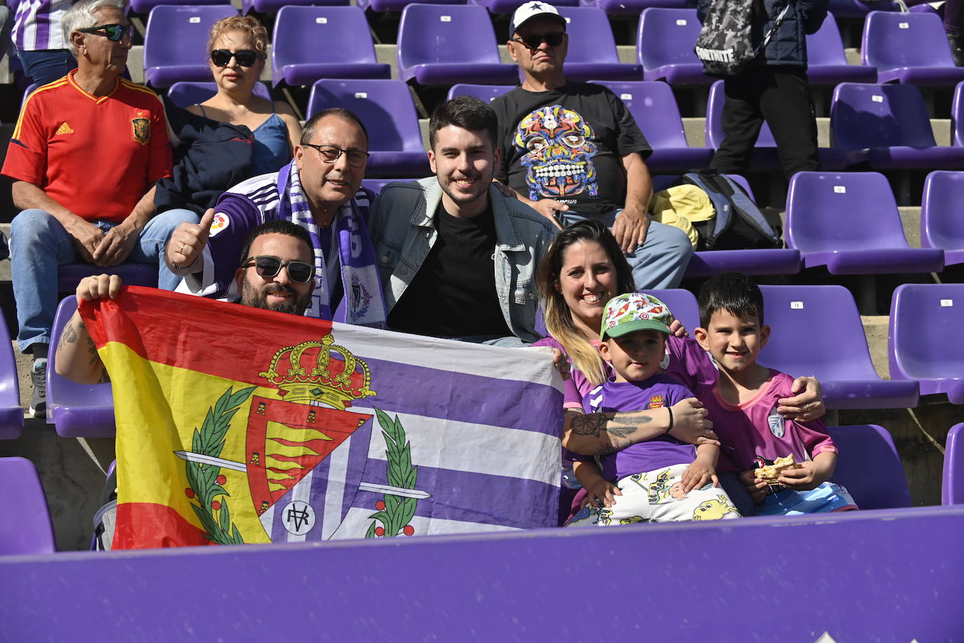 Real Valladolid-Eibar, búscate en la grada