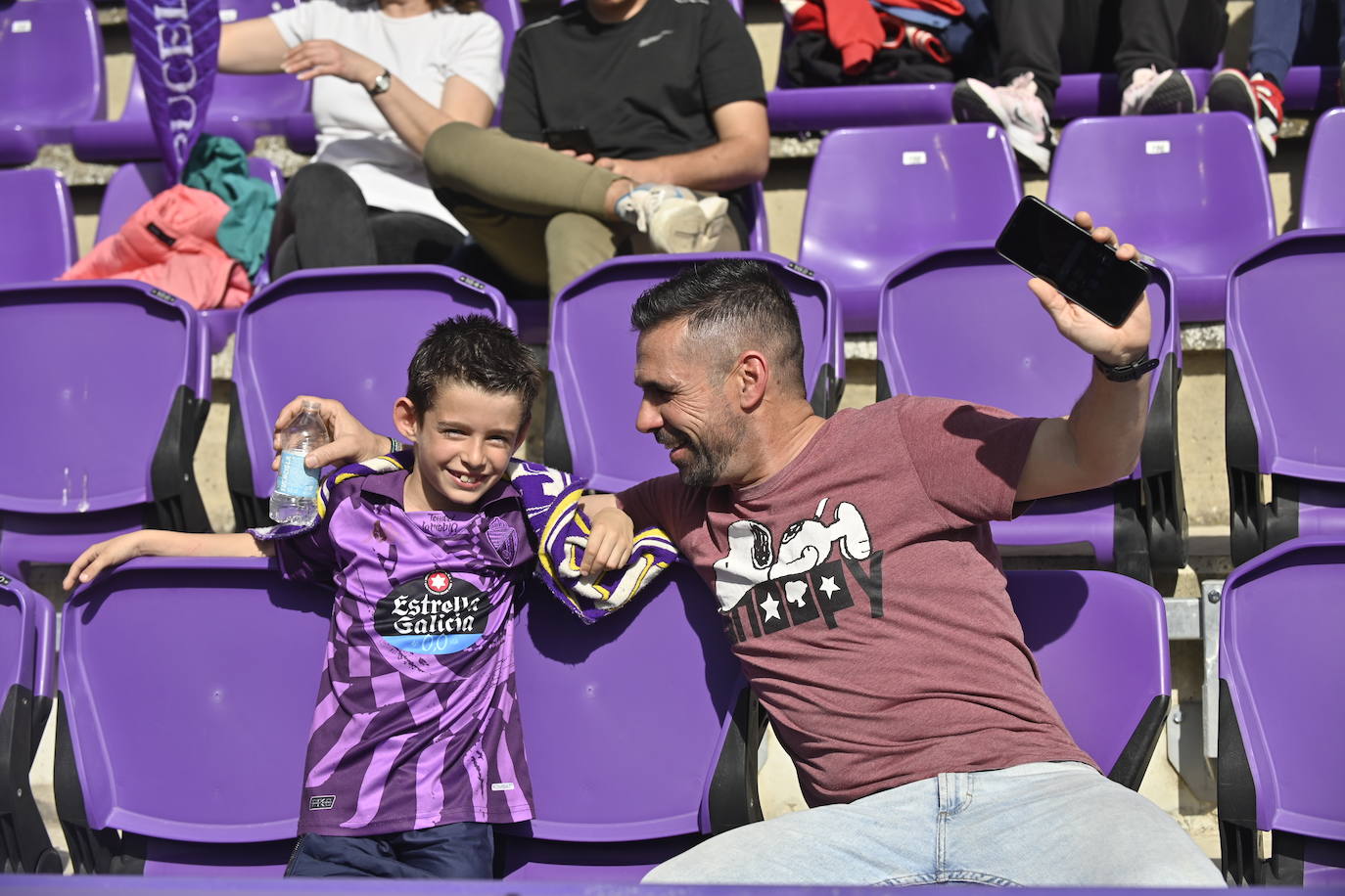 Real Valladolid-Eibar, búscate en la grada