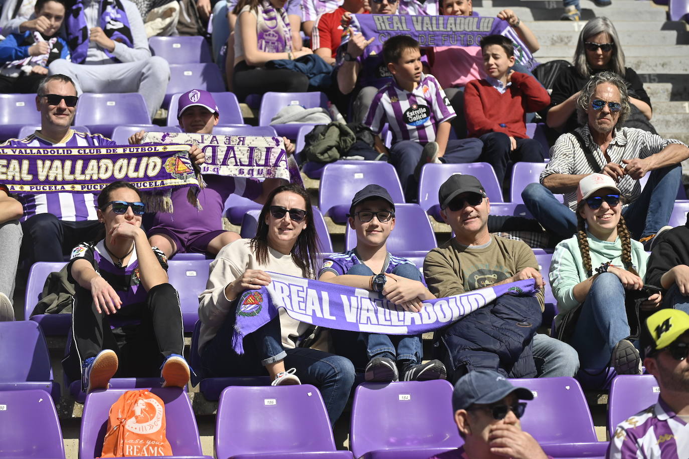 Real Valladolid-Eibar, búscate en la grada