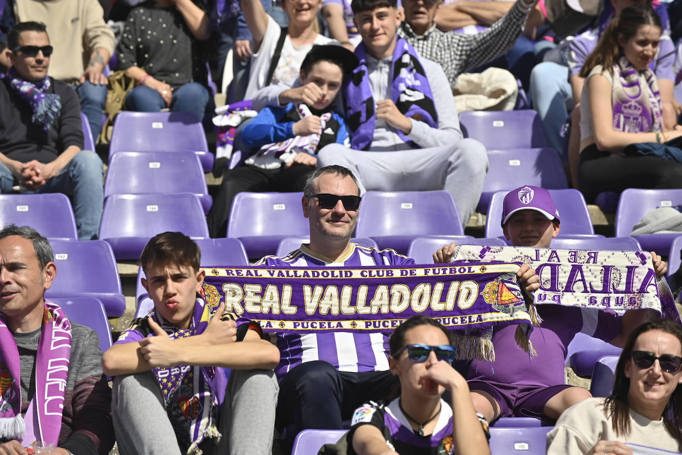 Real Valladolid-Eibar, búscate en la grada