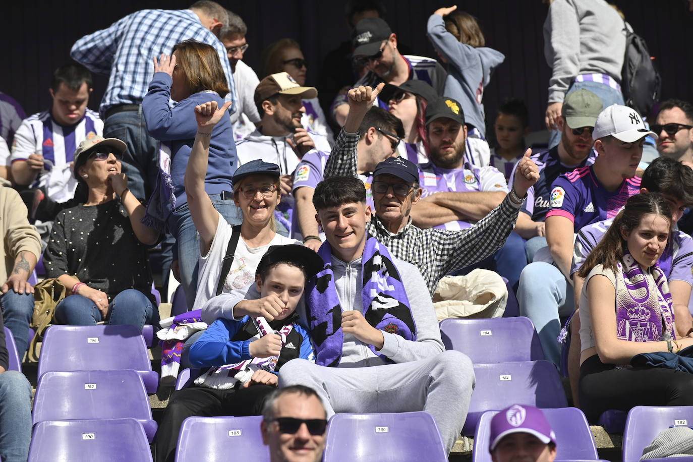 Real Valladolid-Eibar, búscate en la grada