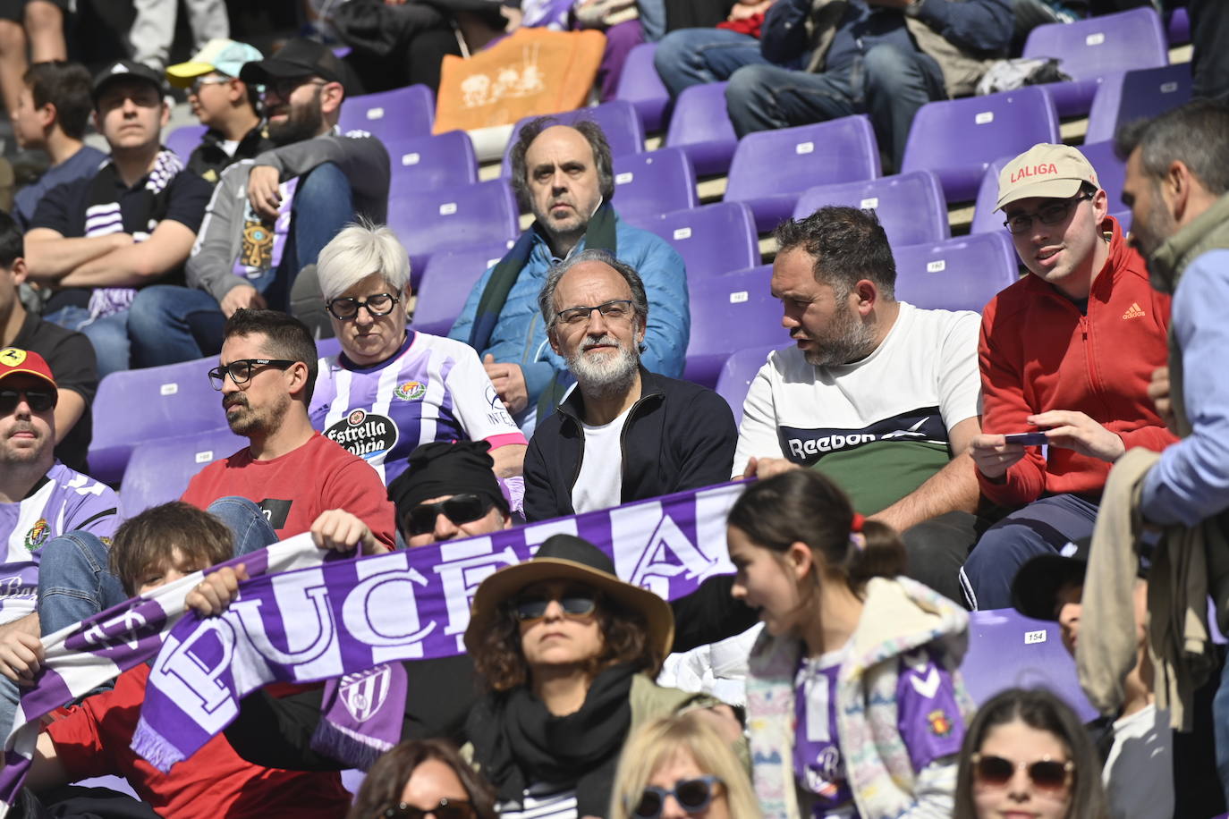 Real Valladolid-Eibar, búscate en la grada