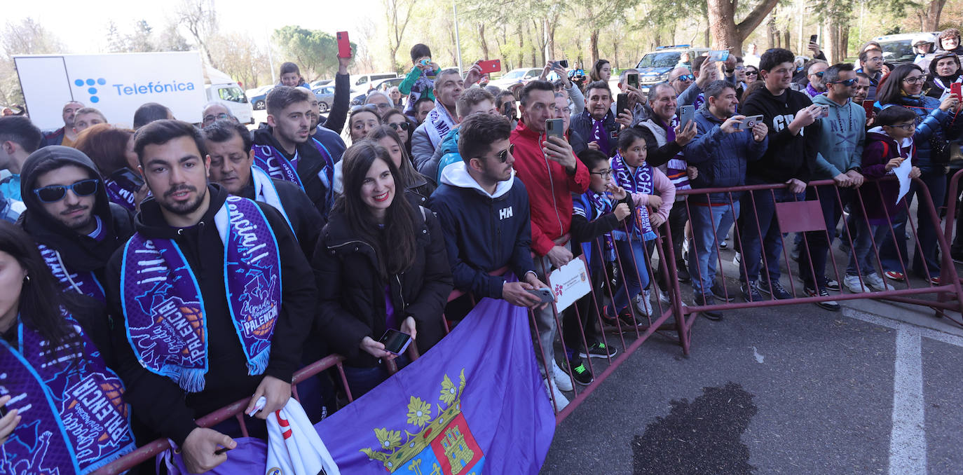 El Real Madrid llega al Pabellón de Palencia