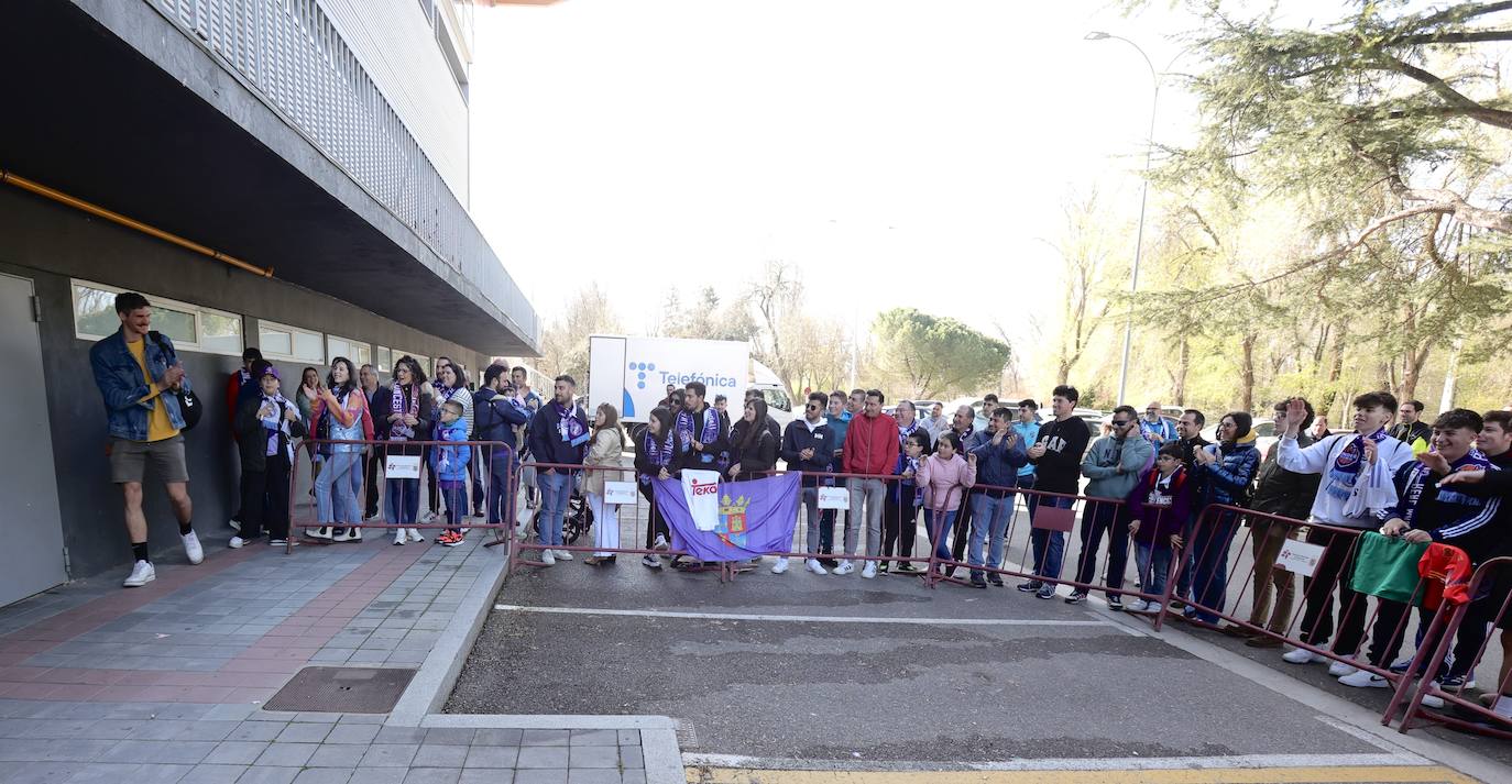 El Real Madrid llega al Pabellón de Palencia