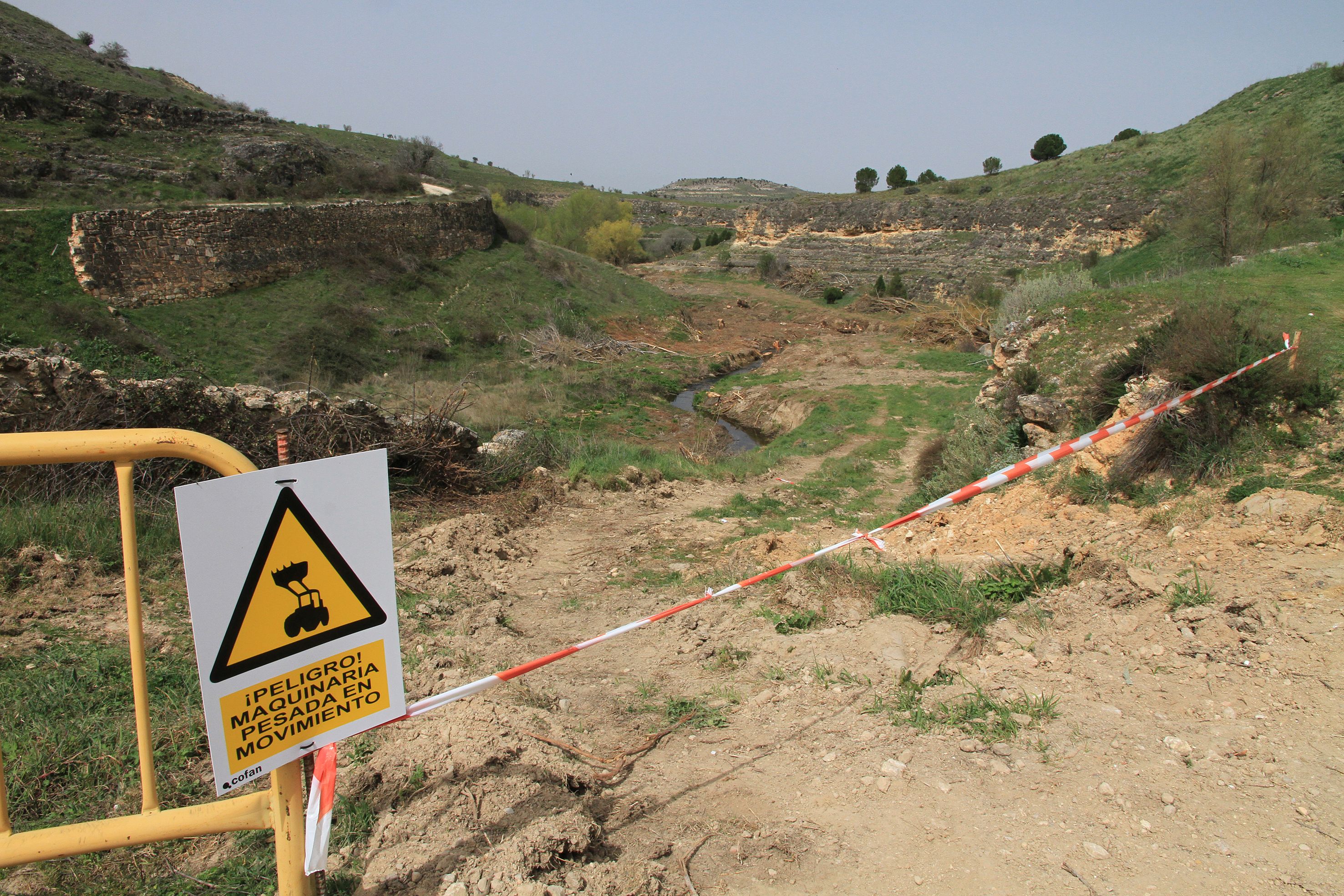 Así está el entorno del arroyo Tejadilla de Segovia