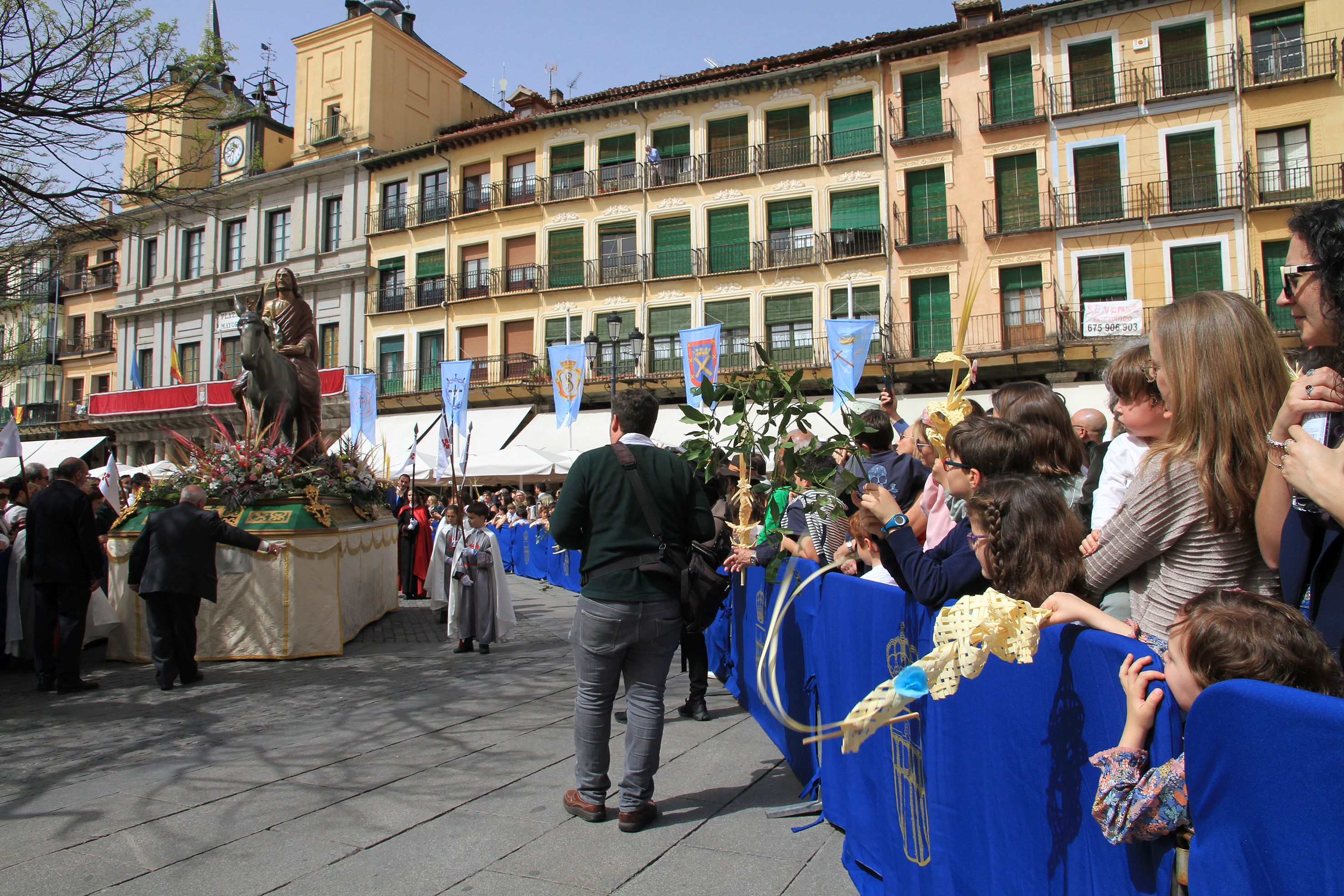 El Domingo de Ramos de Segovia, en imágenes