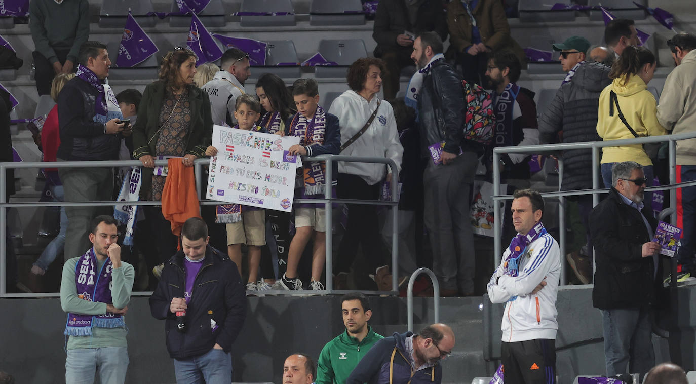 Así animó la afición palentina al Zunder ante el Real Madrid