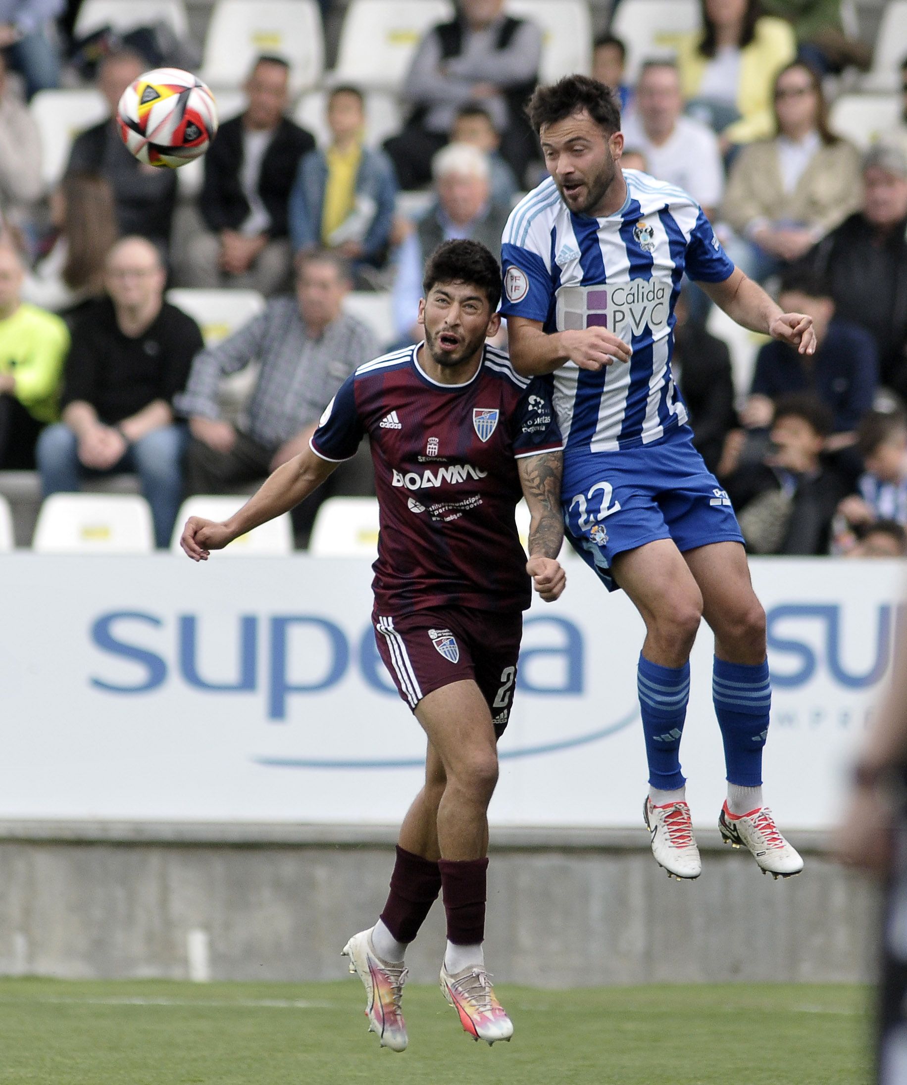 Las mejores imágenes del partido entre el Talavera y la Segoviana