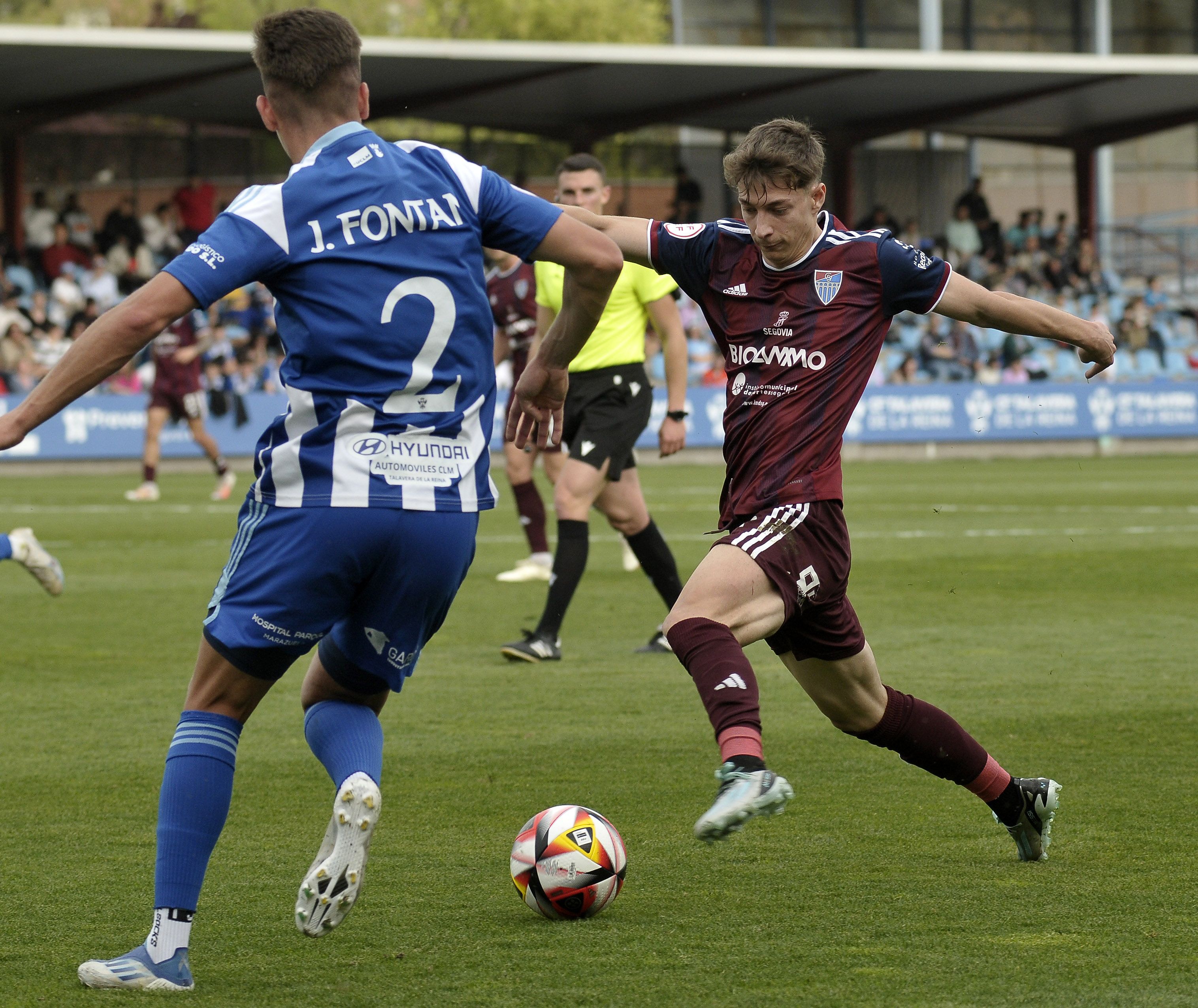 Las mejores imágenes del partido entre el Talavera y la Segoviana