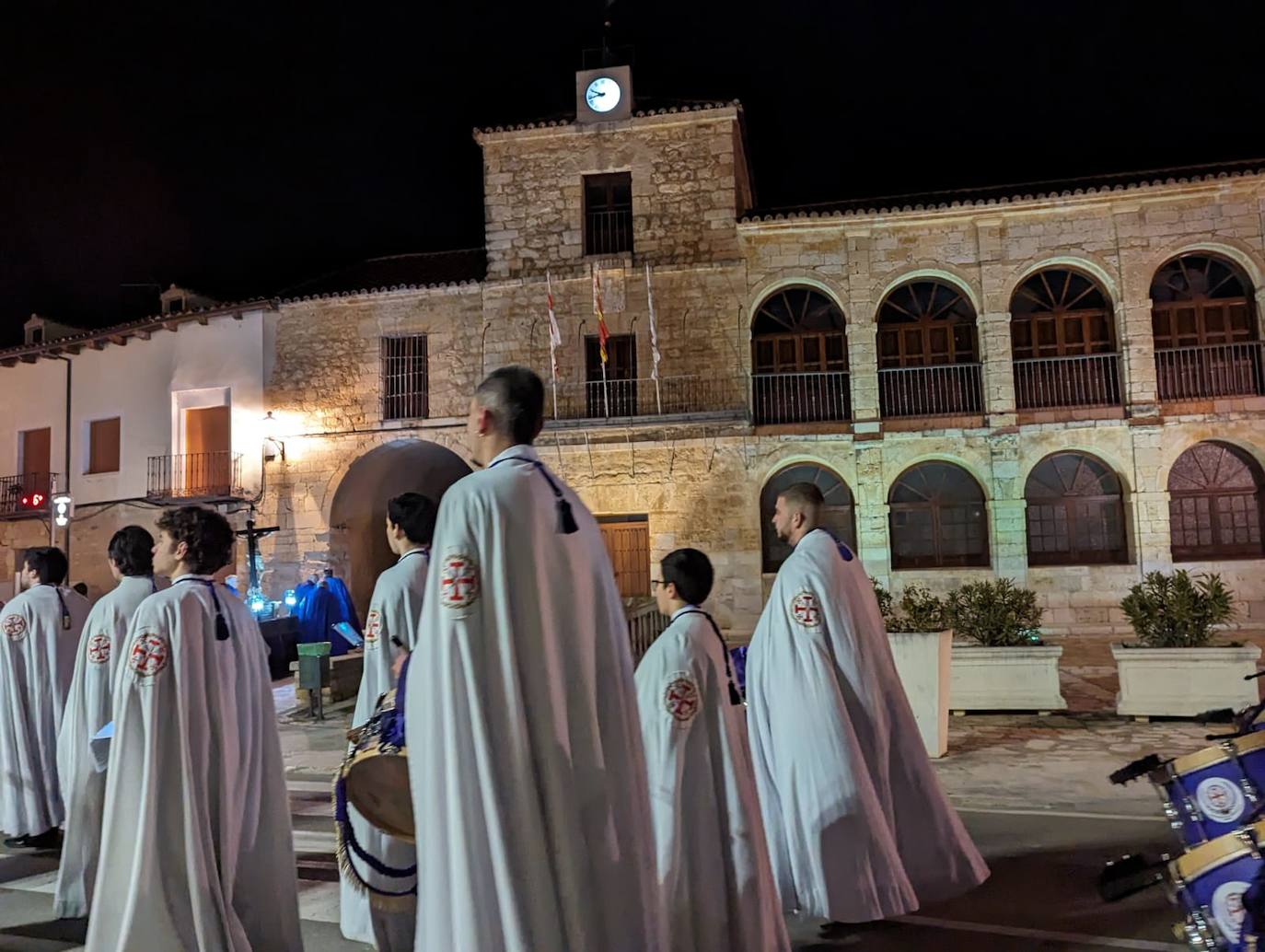 Las imágenes de la procesión del Rosario de Dolor en Torrelobatón