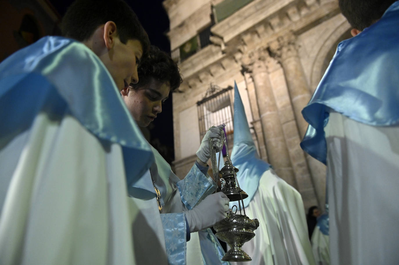 Las imágenes de la procesión del Santísimo Rosario del Dolor