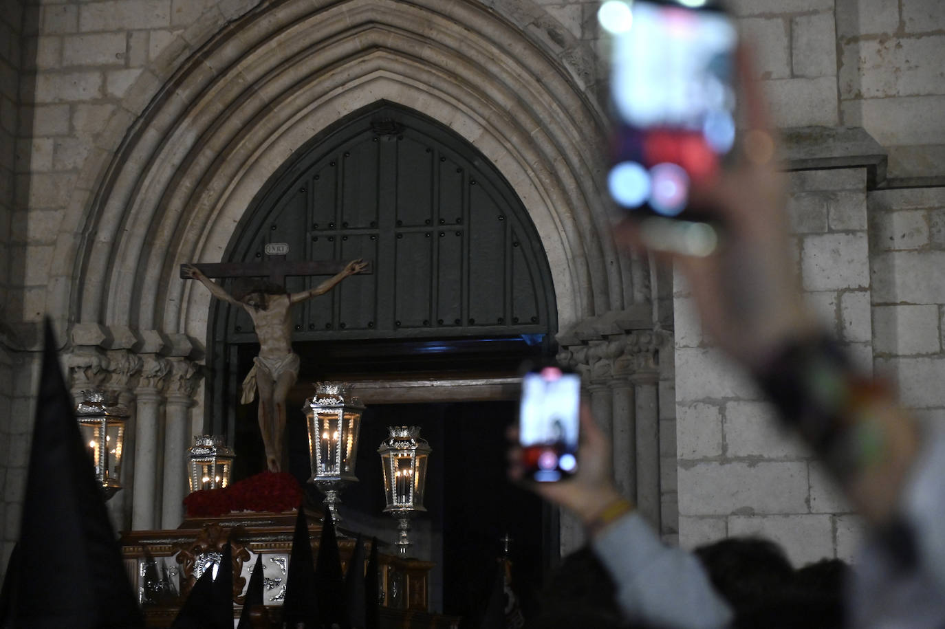 Las imágenes de la procesión de la Buena Muerte de Valladolid