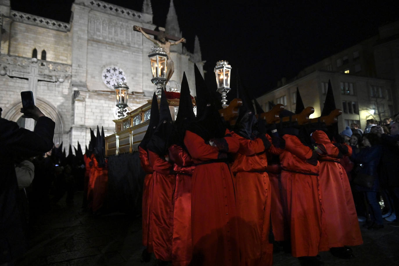 Las imágenes de la procesión de la Buena Muerte de Valladolid