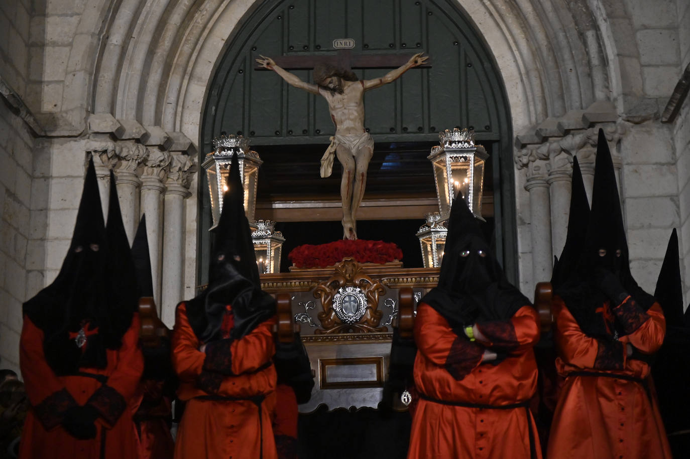 Las imágenes de la procesión de la Buena Muerte de Valladolid