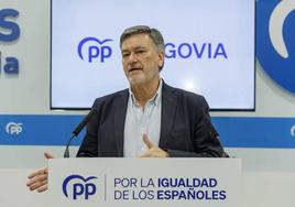 El secretario general del PP en Castilla y León, Francisco Vázquez.