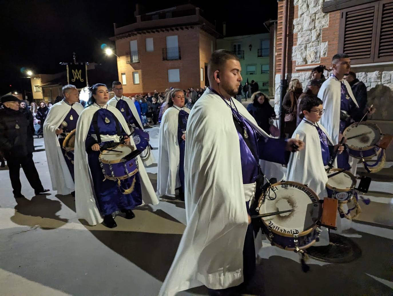 Las imágenes de la procesión del Rosario de Dolor en Torrelobatón