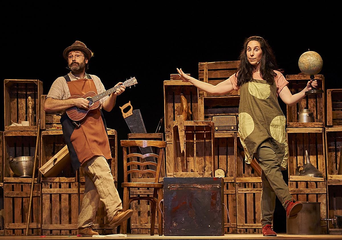 Representación de la compañía salmantina Kamaru Teatro.