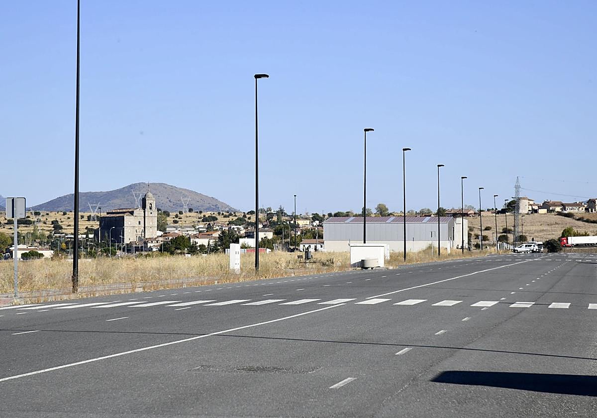 El polígono de Villacastín es uno de los que más parcelas tiene disponibles para la implantación de empresas.