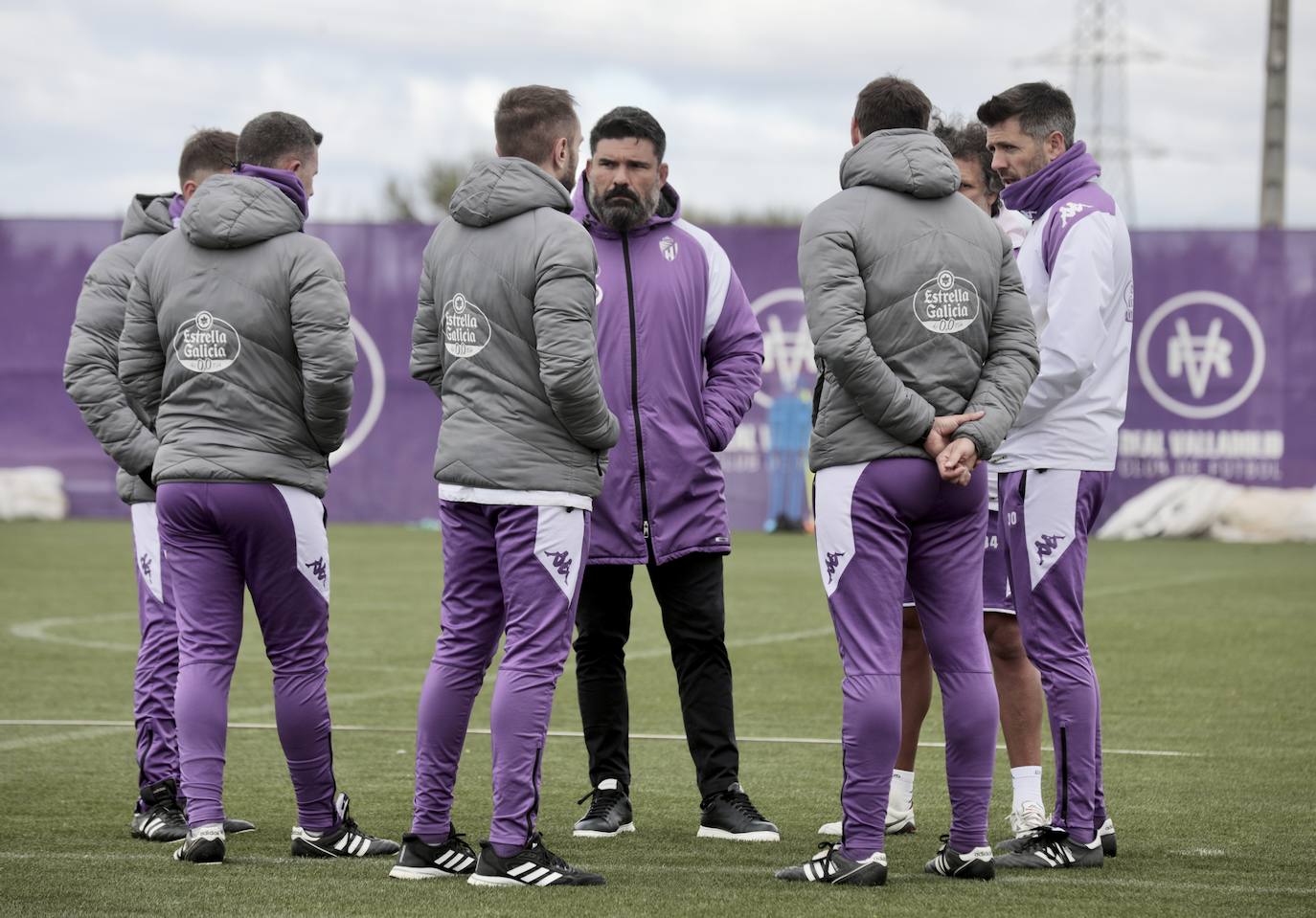 Las imágenes del entrenamiento a puerta abierta del Real Valladolid