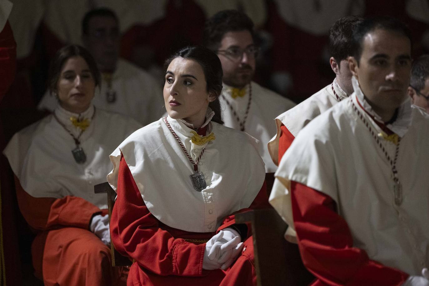 Las lágrimas de los cofrades por la suspensión de la procesión del Encuentro