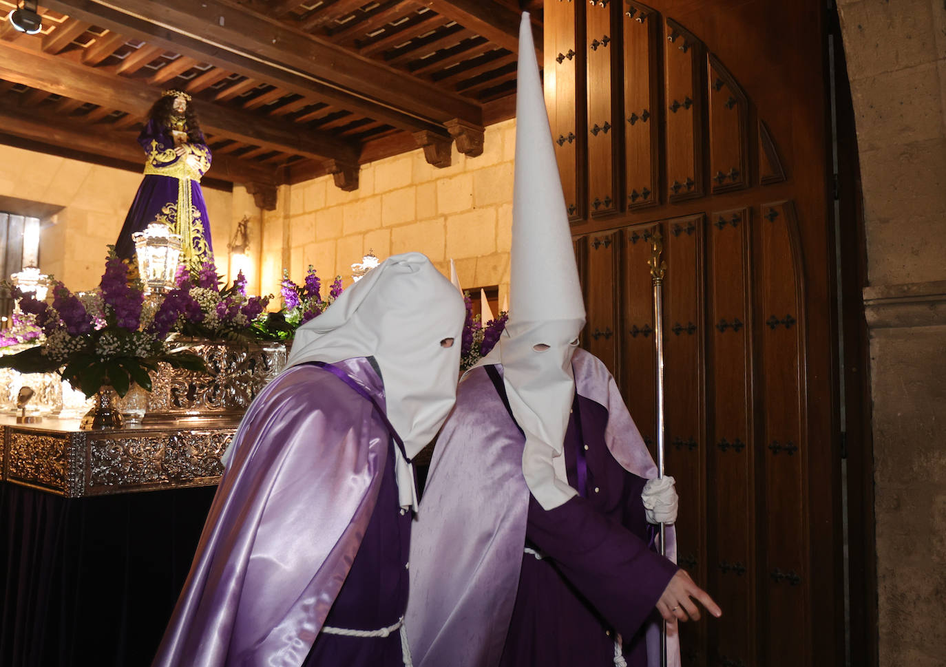 Acto del Prendimiento en la iglesia de San Miguel