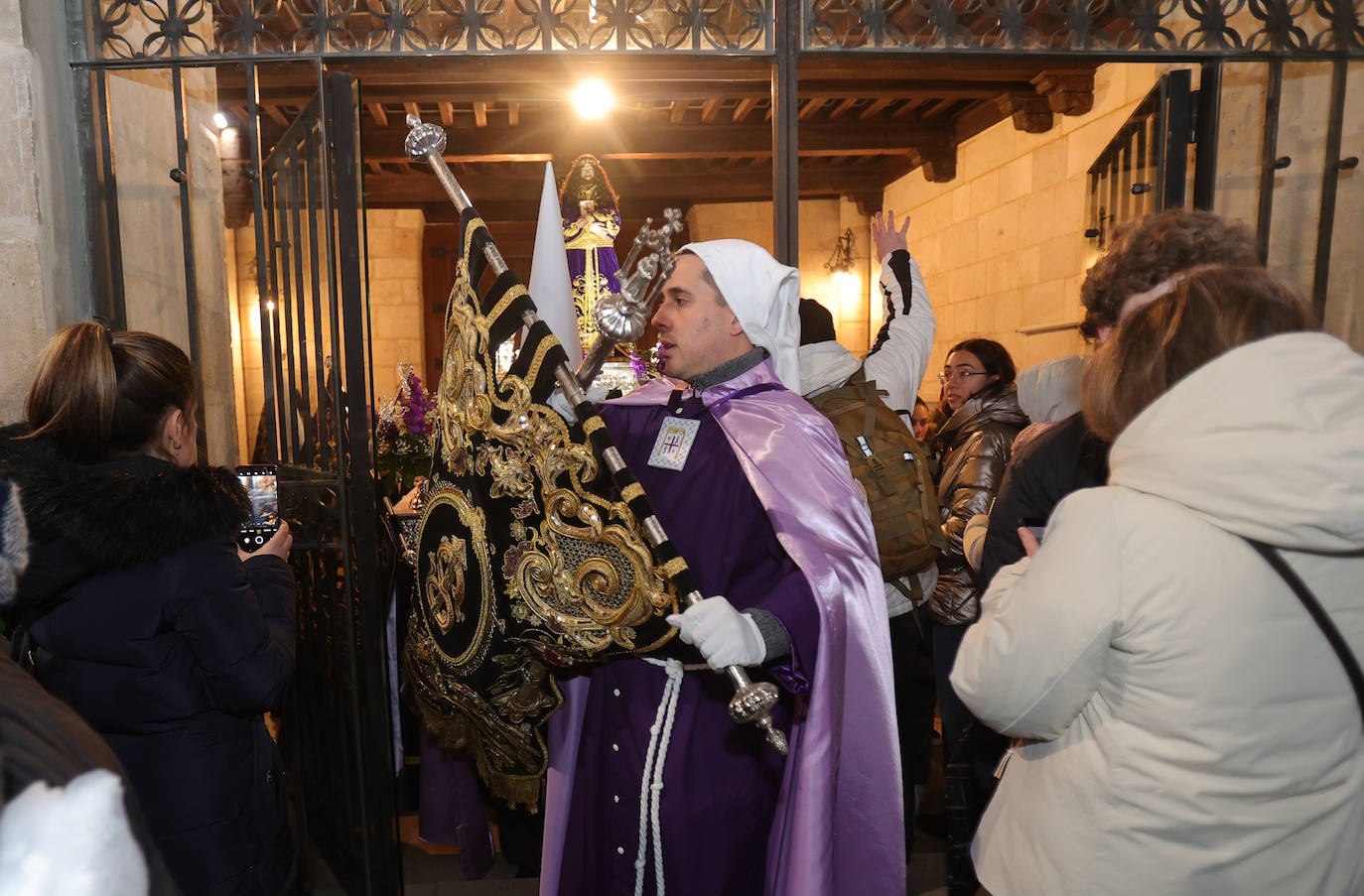 Acto del Prendimiento en la iglesia de San Miguel