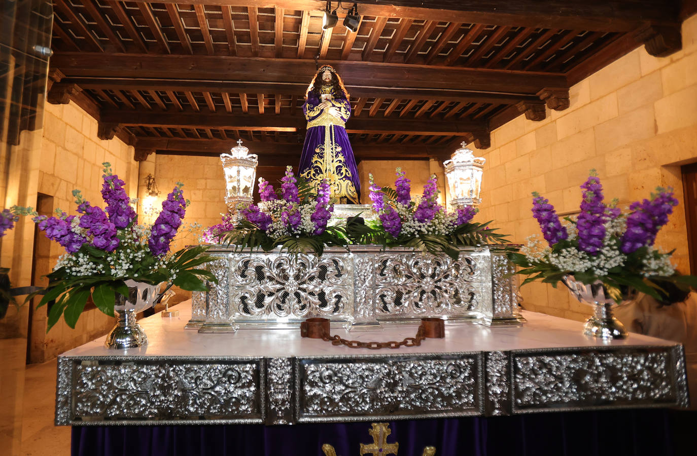 Acto del Prendimiento en la iglesia de San Miguel