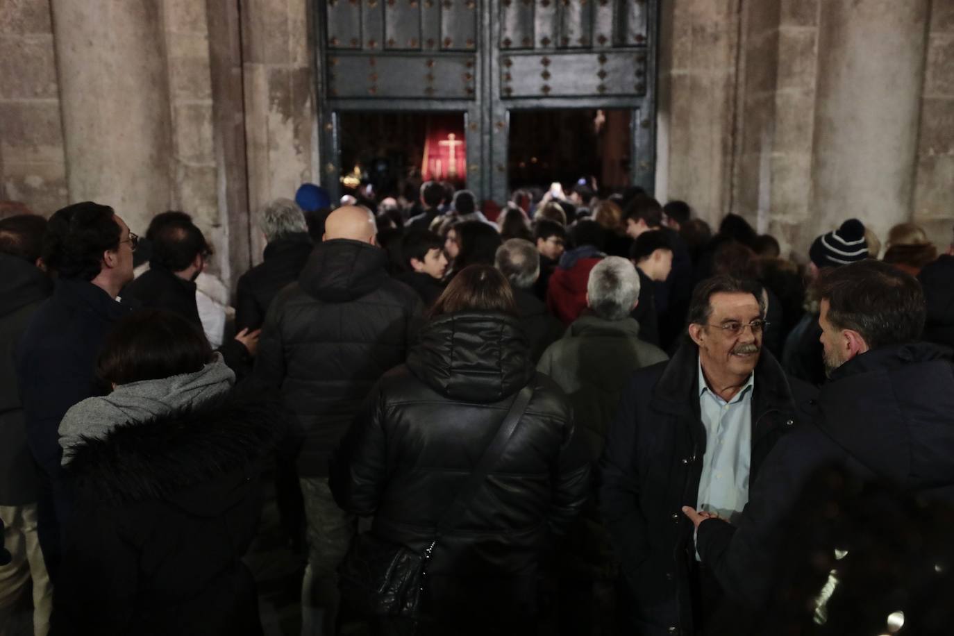 La lluvia suspende la procesión de la Peregrinación de la Promesa