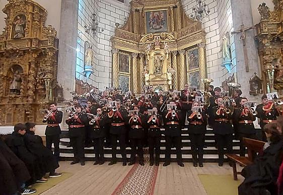 Concierto en San Andrés, tras la suspensión de la procesión.
