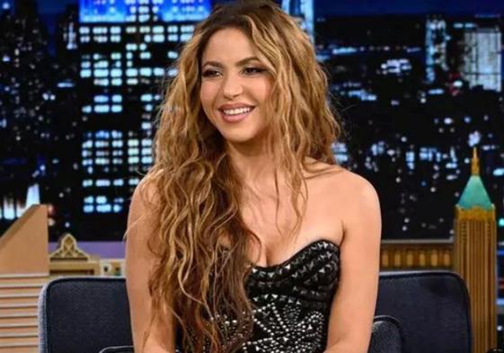 Shakira, en el programa de Jimmy Fallon.