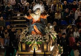 Dolorosa de la Vera Cruz de Gregorio Fernández.