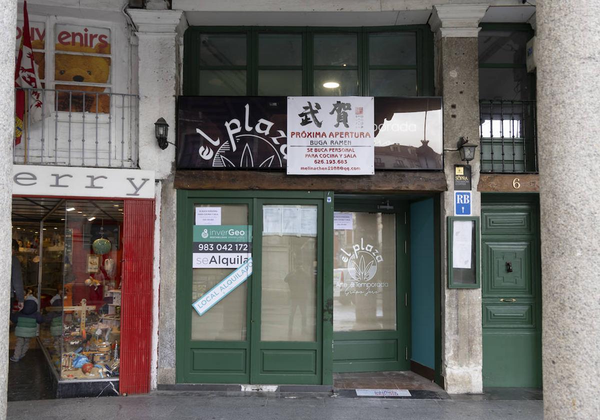 Local que ocupará la cadena de restaurantes de origen asiático Buga Ramen.