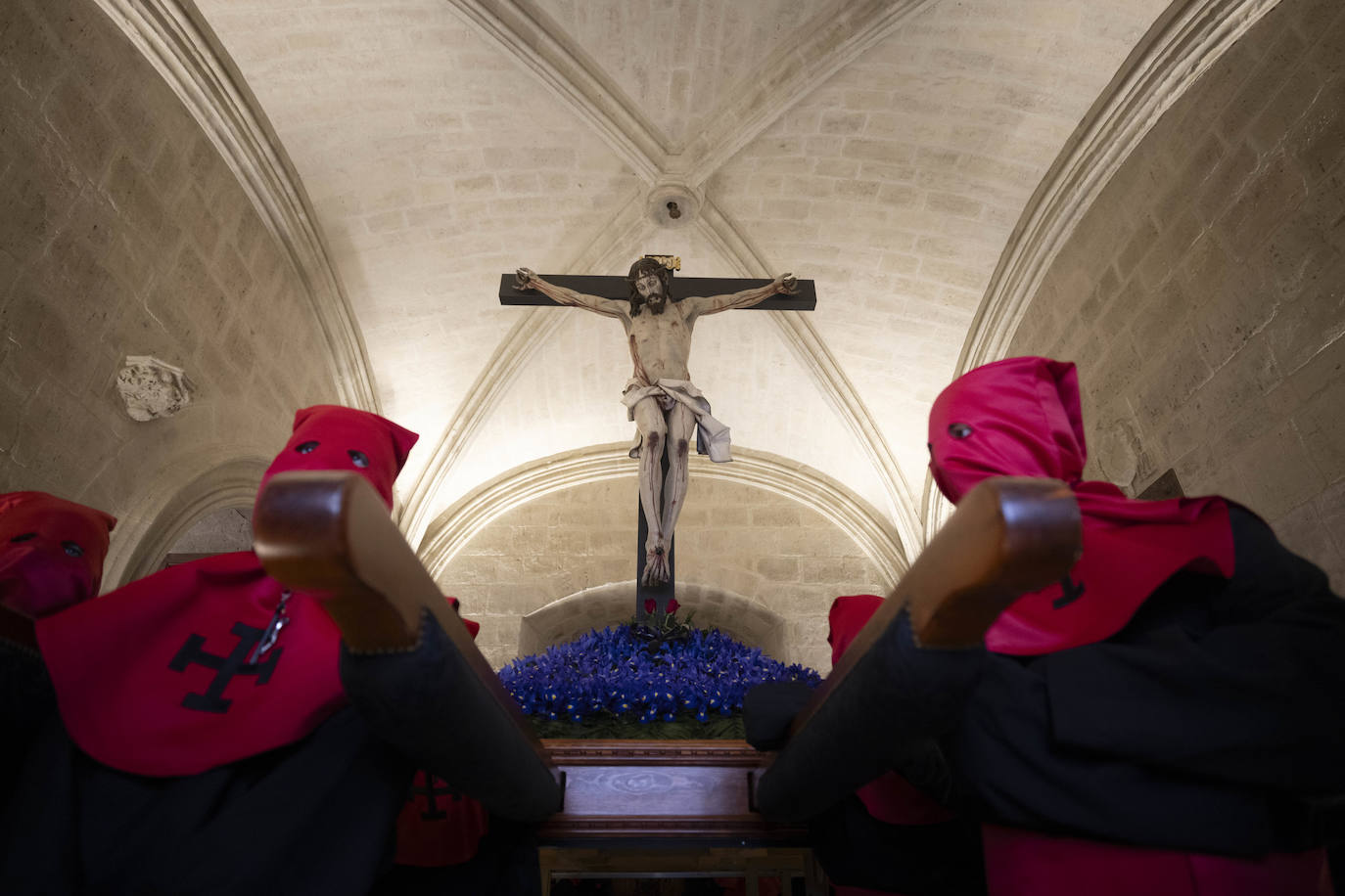 En imágenes, la suspensión de la procesión del Santísimo Cristo de la Luz