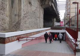 Túnel peatonal de Arco de Ladrillo.