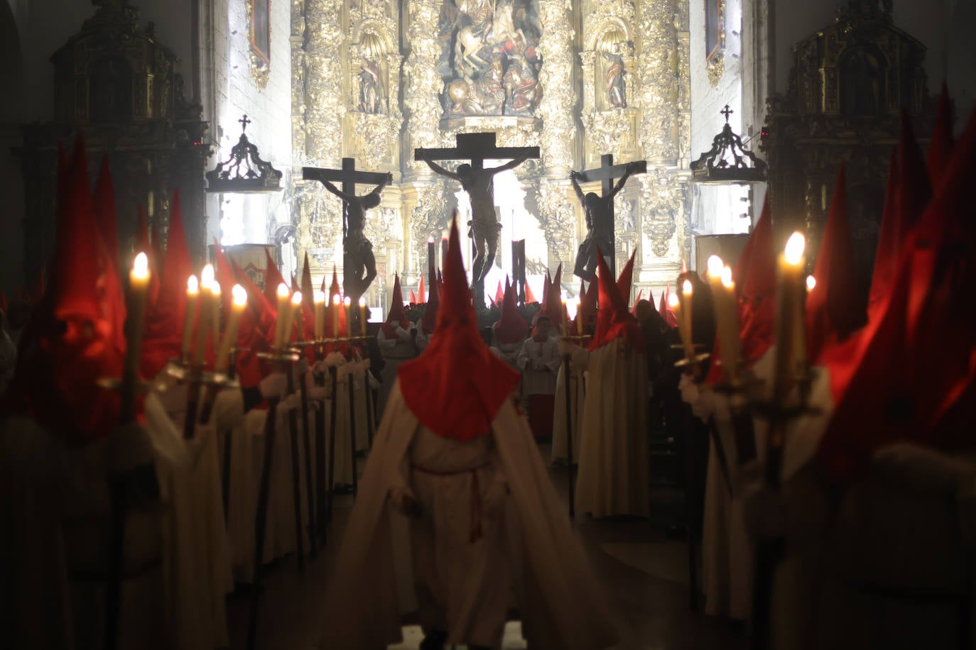 Procesión del Santísimo Cristo de las Mercedes el Miércoles Santo en Valladolid