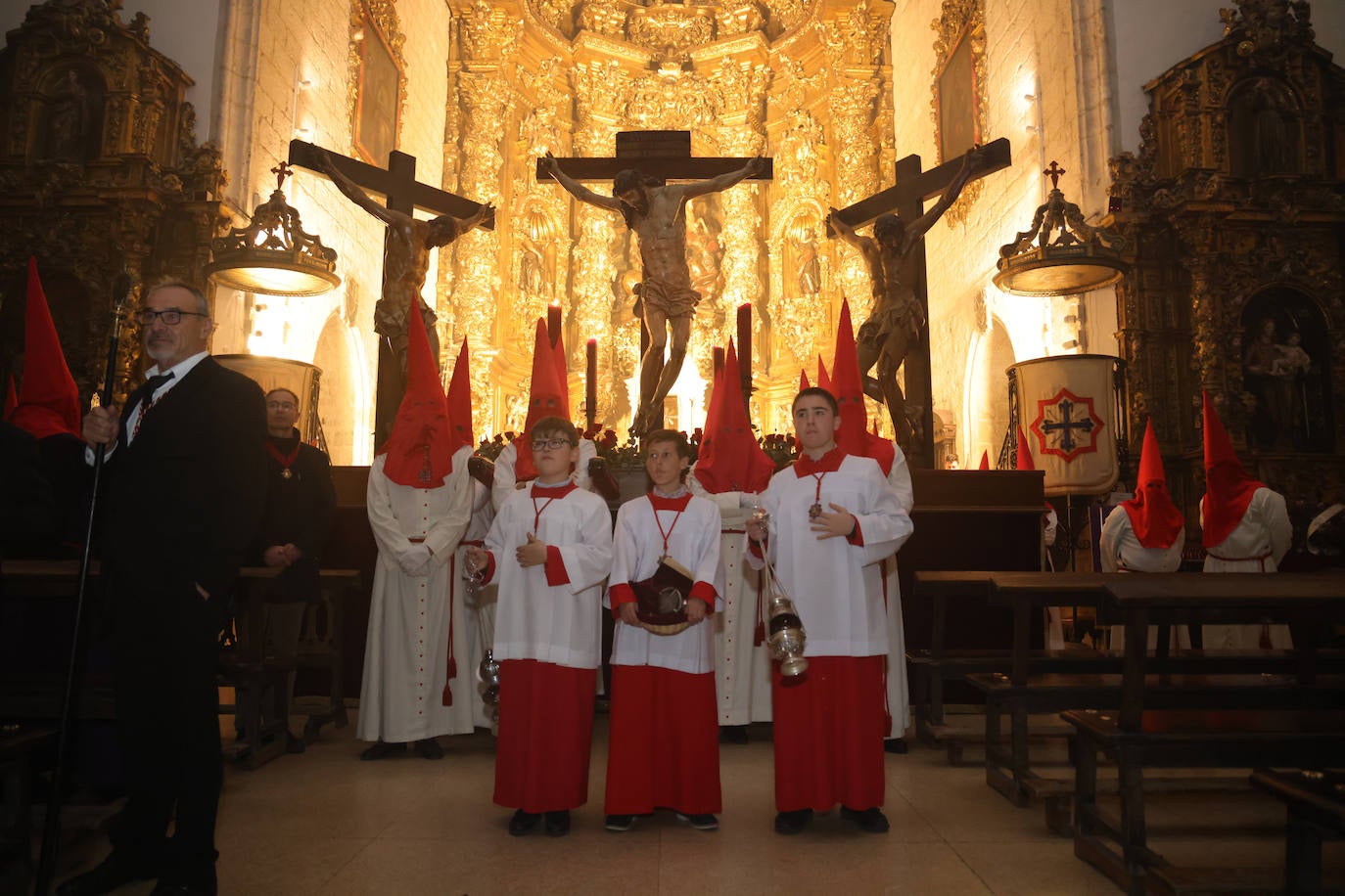 Procesión del Santísimo Cristo de las Mercedes el Miércoles Santo en Valladolid