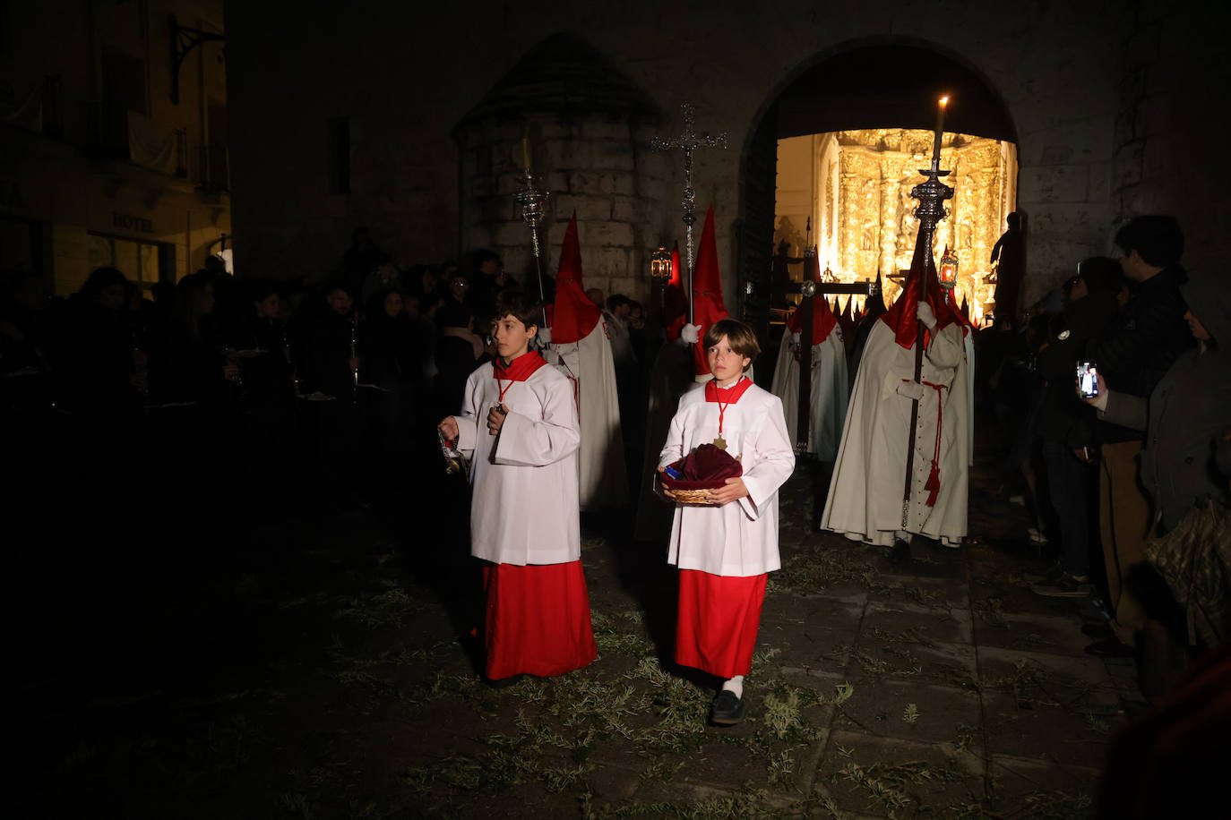 Procesión del Santísimo Cristo de las Mercedes el Miércoles Santo en Valladolid