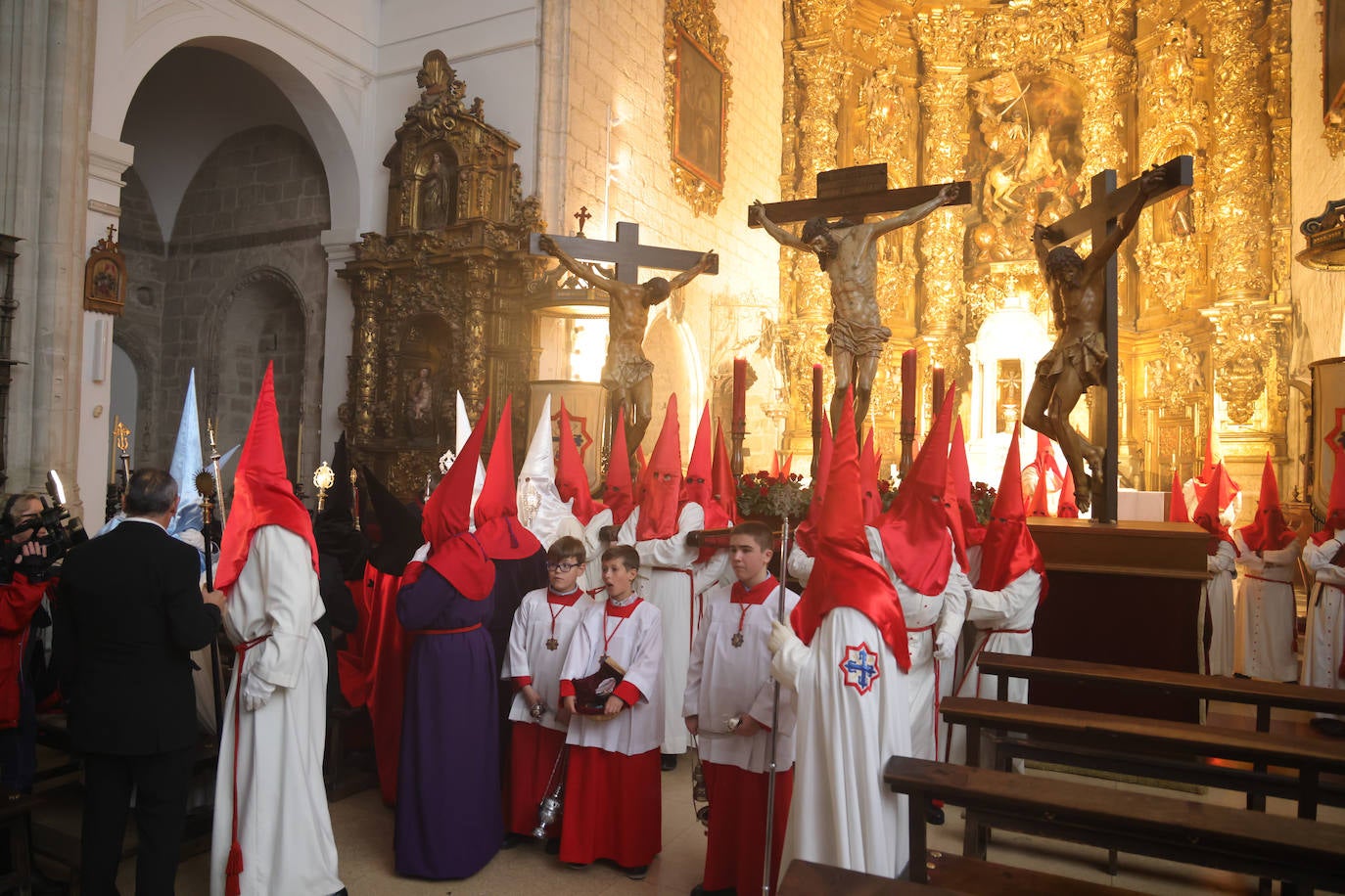 Procesión del Santísimo Cristo de las Mercedes el Miércoles Santo en Valladolid