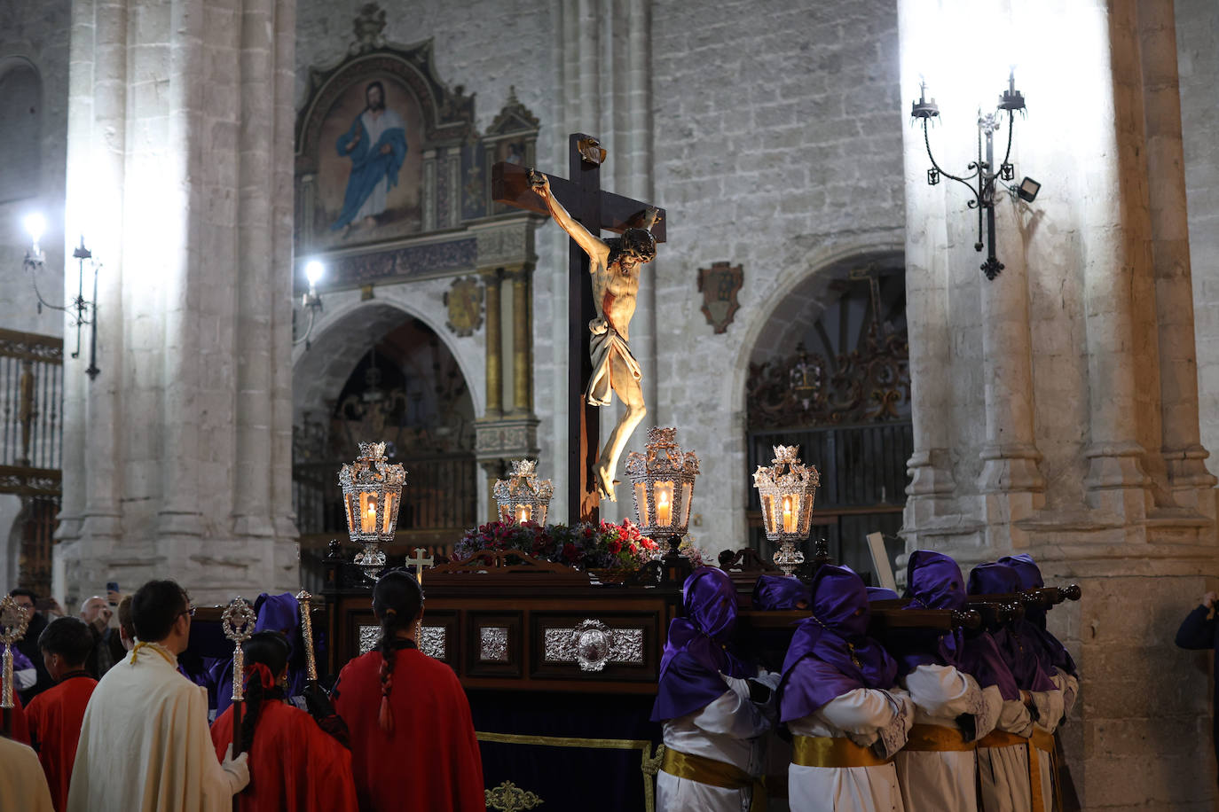 Procesión de la Peregrinación y el Consuelo el Miércoles Santo en Valladolid