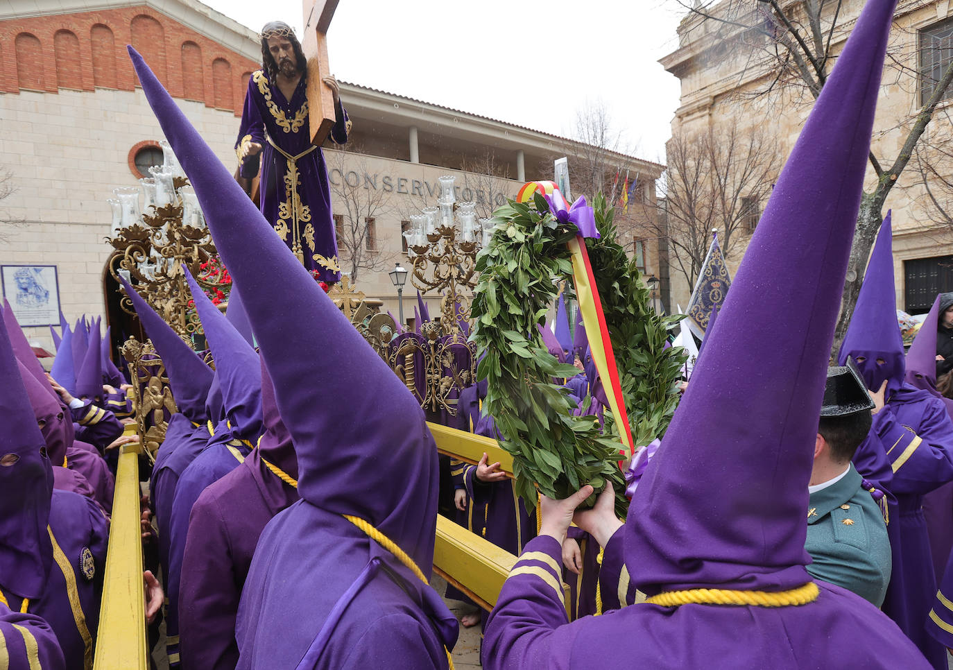 Los Nazarenos supenden la procesión de Los Pasos