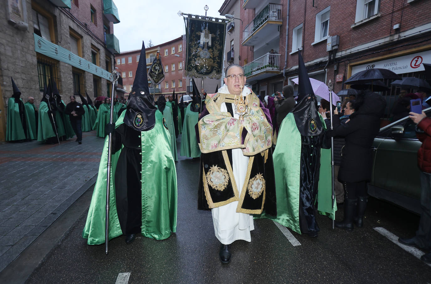 La Vera Cruz celebra la Oración en el Huerto al cobijo de San Pablo