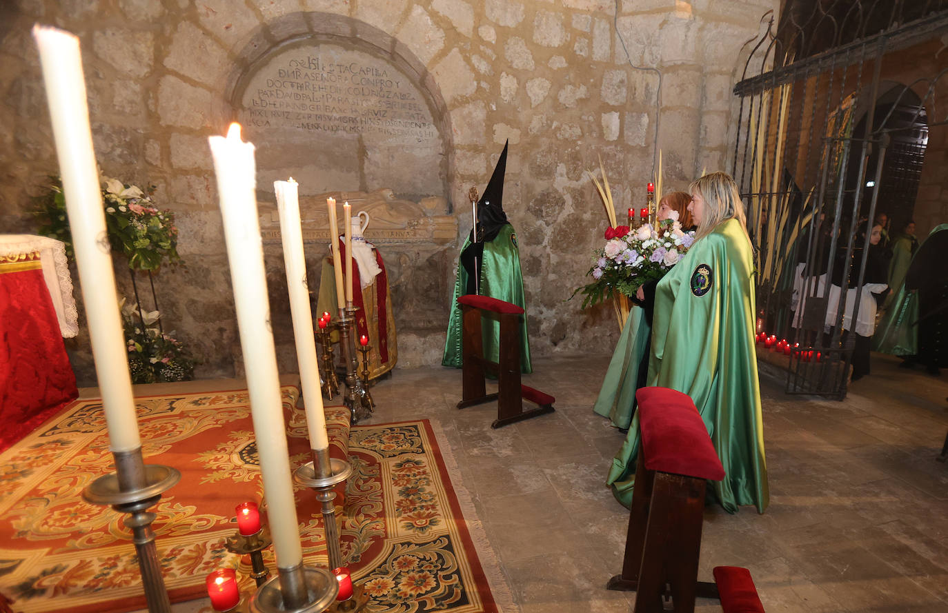 La Vera Cruz celebra la Oración en el Huerto al cobijo de San Pablo