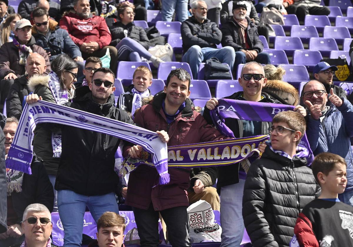 Partido en el estadio José Zorrilla entre el Real Valladolid y el Levante.