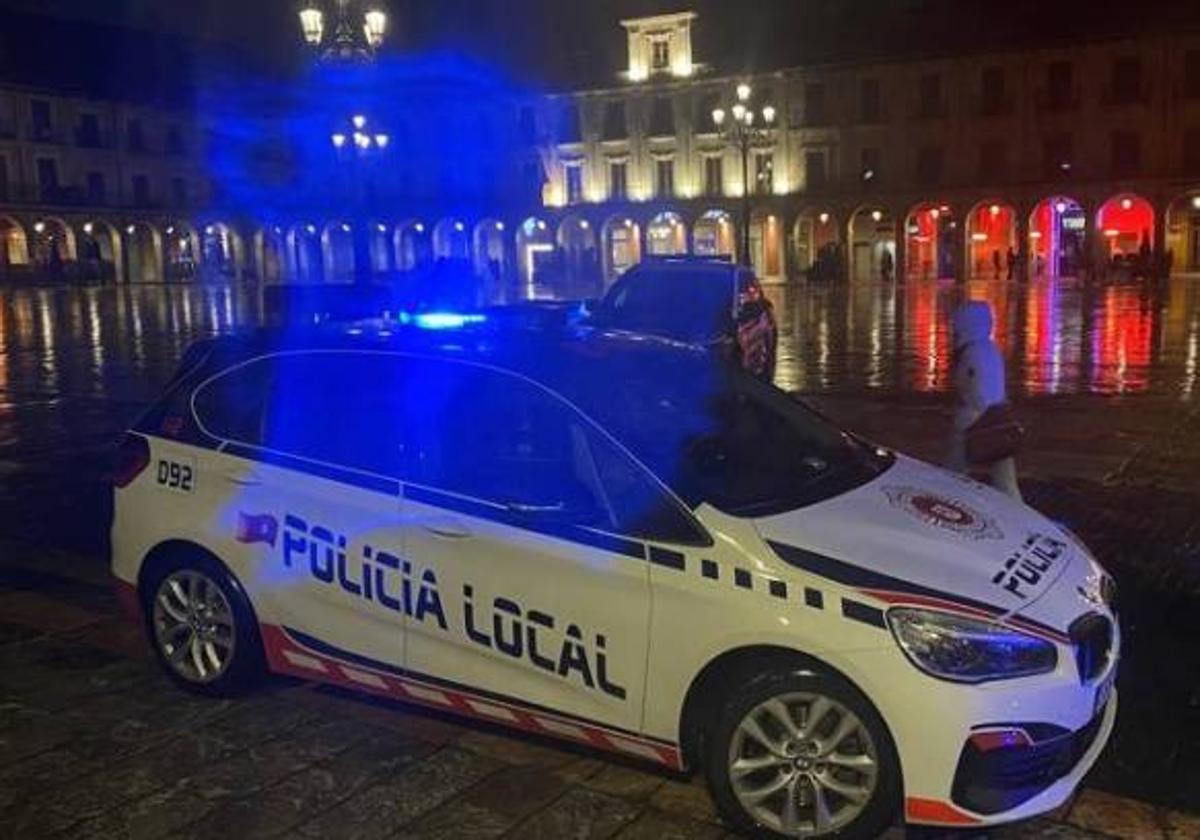 Plaza Matasiete en la que tuvo lugar el incidente entre jóvenes.