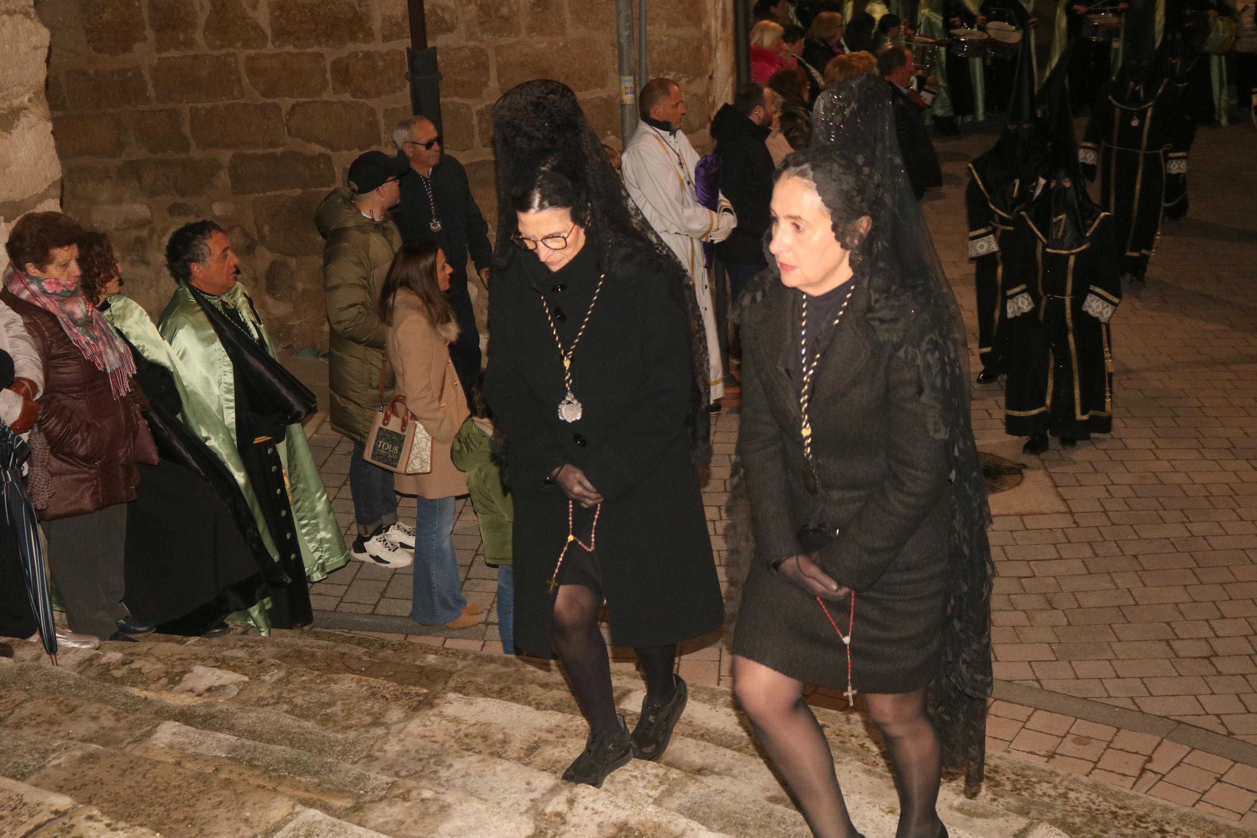 Procesión del Silencio y la Luz en Baltanás