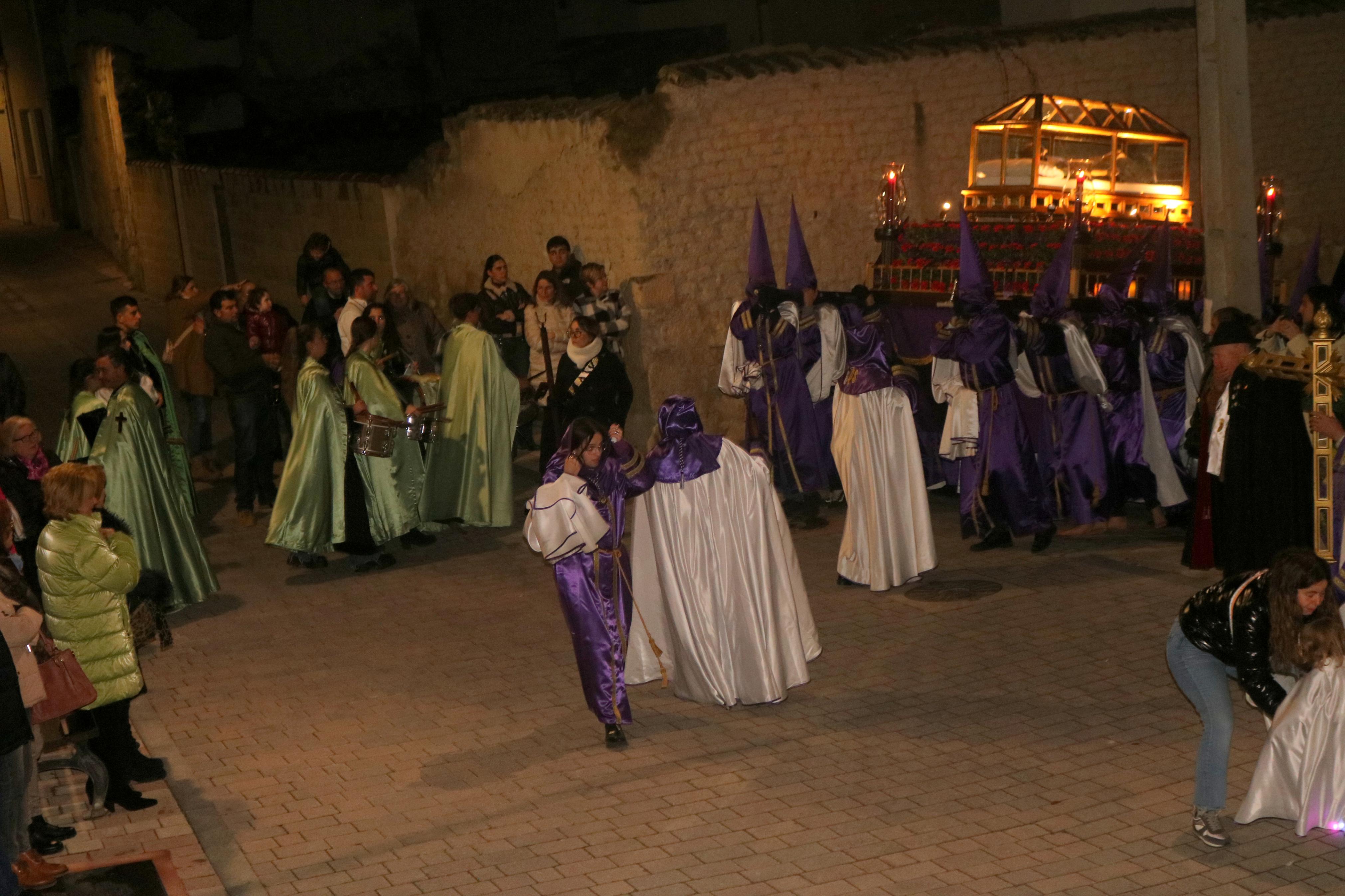 Procesión del Silencio y la Luz en Baltanás