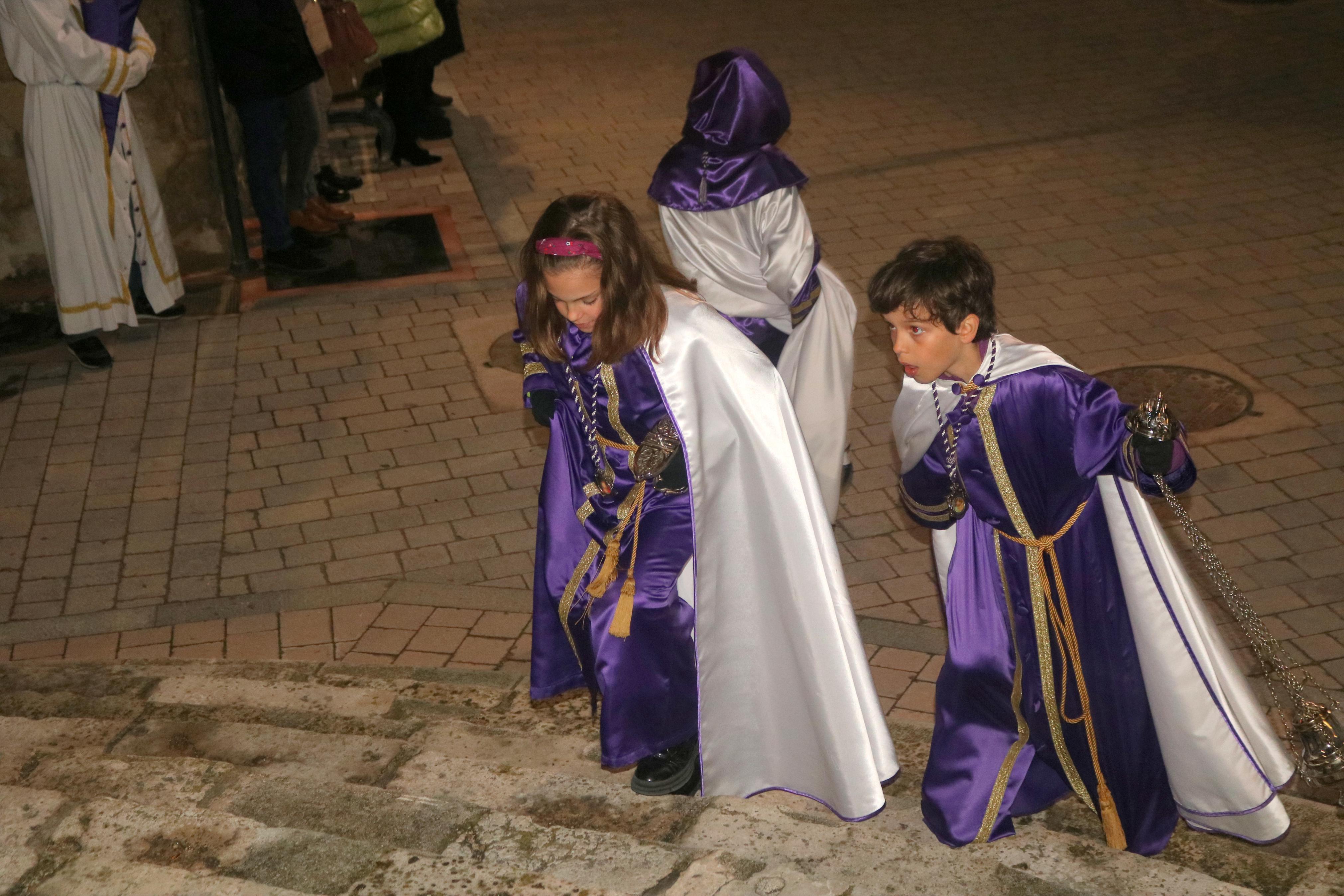 Procesión del Silencio y la Luz en Baltanás