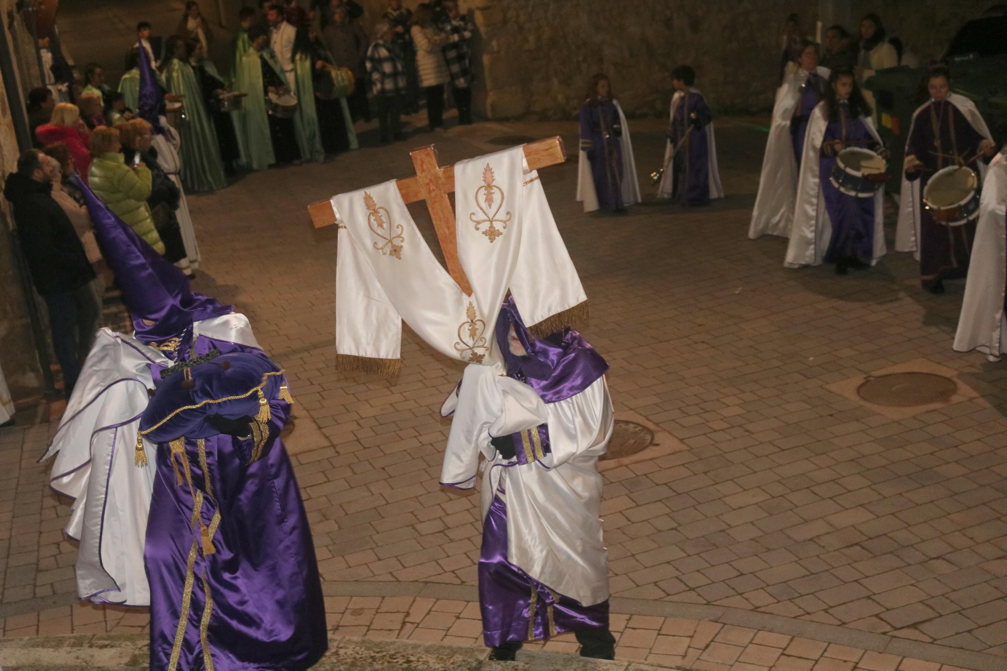 Procesión del Silencio y la Luz en Baltanás